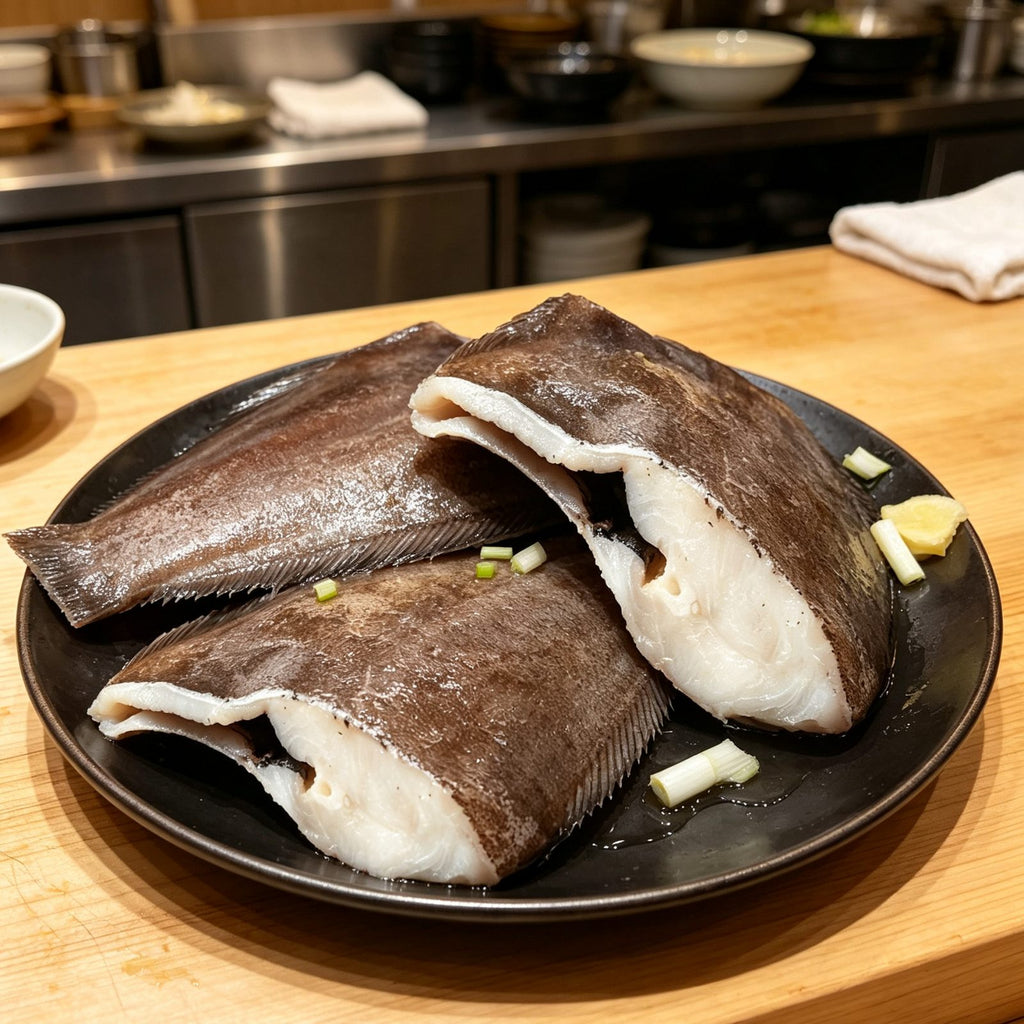 Delicate Flounder Fillets Ready to Cook