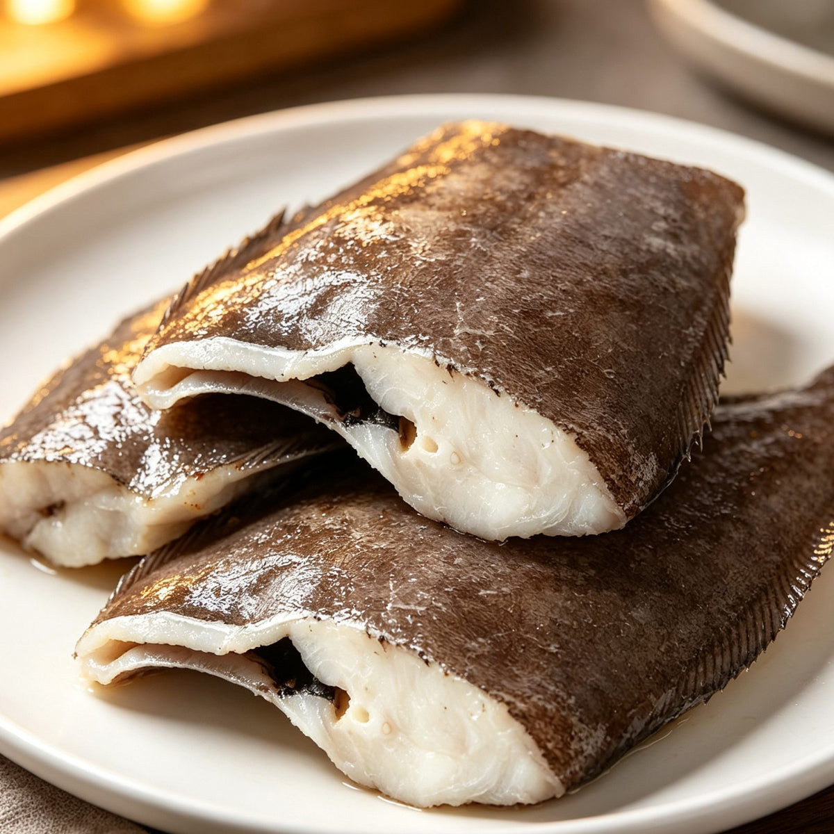 Delicate Flounder Fillets Ready to Cook