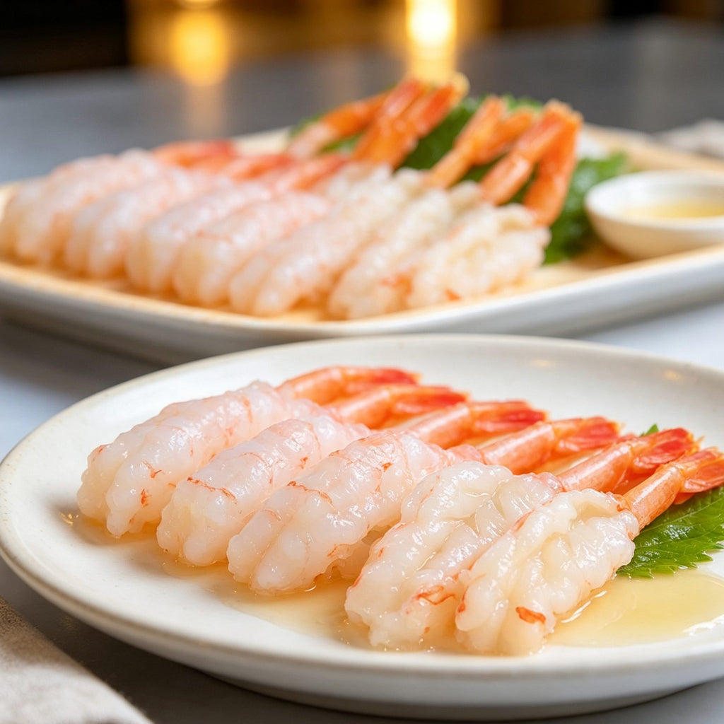 Fresh Shrimp Sushi 12 Pieces